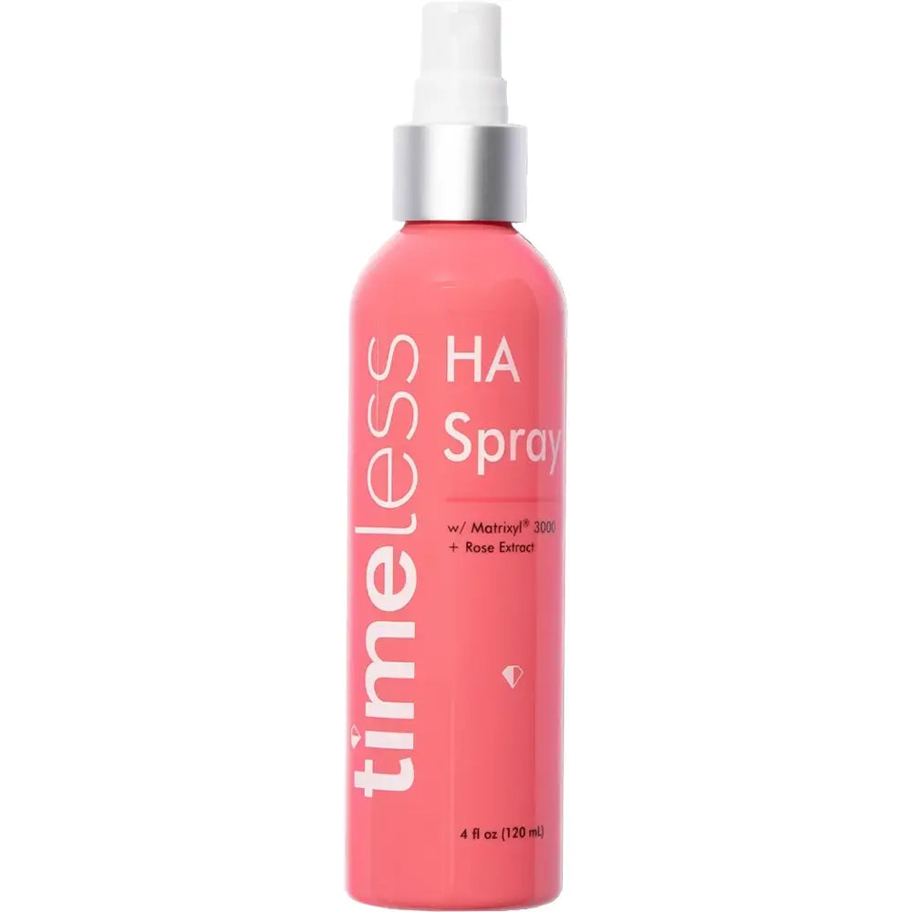 Timeless Skin Care Matrixyl 3000 Spray für Gesicht mit Rosenextrakt - Intensive Feuchtigkeit und Anti-Falten-Effekt, 120 ml