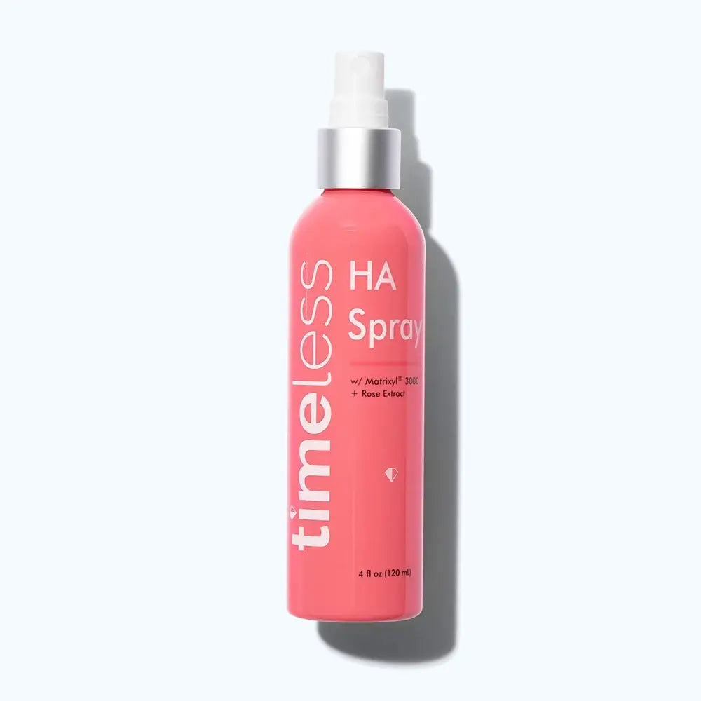 Timeless Skin Care Matrixyl 3000 Spray für Gesicht mit Rosenextrakt - Intensive Feuchtigkeit und Anti-Falten-Effekt, 120 ml