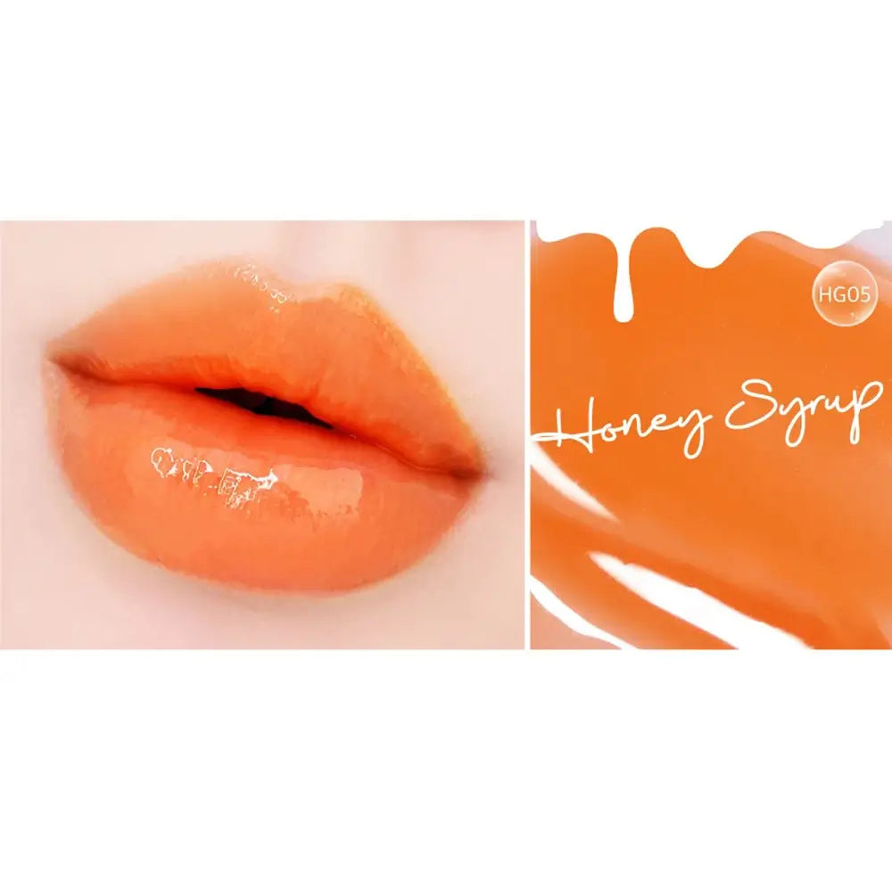 BLACK ROUGE Half N Half Water Glow Lippenstift HG05 Honey Syrup - Intensive Feuchtigkeit und sofortiges Volumen, 4,5g