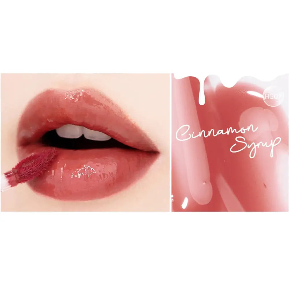 BLACK ROUGE Half N Half Water Glow 2 - Flüssiger Lippenstift mit Squalan und natürlichen Weichmachern, der die Lippen mit Feuchtigkeit versorgt und den ganzen Tag über für Komfort sorgt - 3,5 g - HG07 Cinnamon Syrup