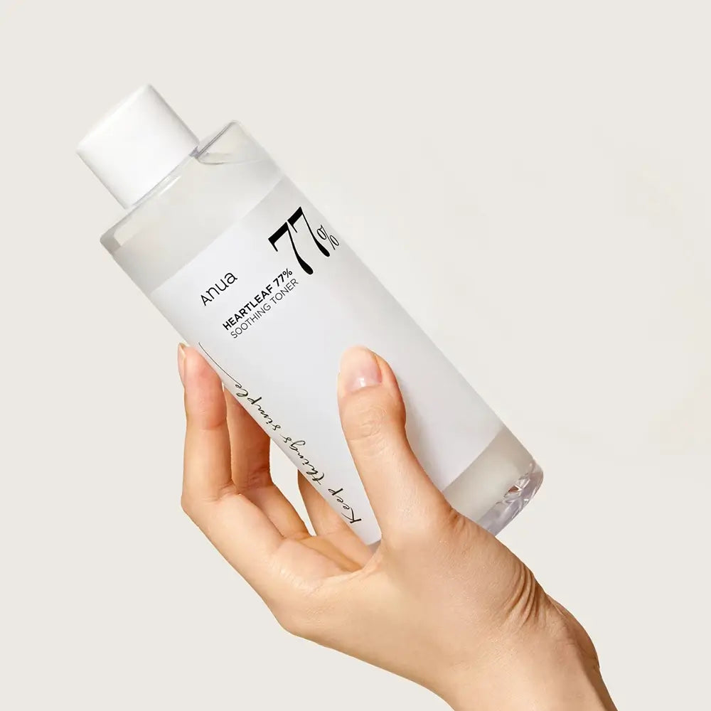 ANUA Heartleaf 77% Beruhigendes Toner - Beruhigt, Spendet Feuchtigkeit & Kontrolliert Talg, 500 ml
