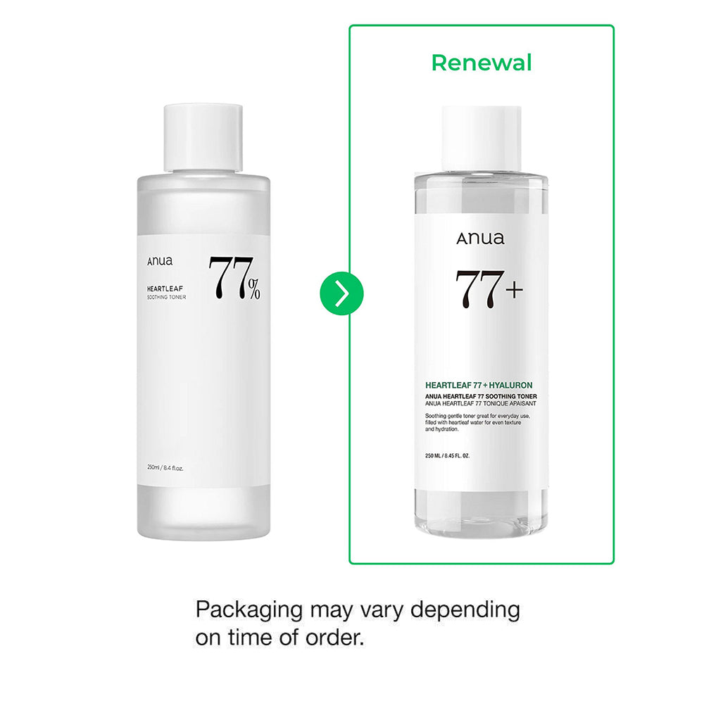 ANUA Heartleaf 77% Beruhigendes Gesichtswasser - Beruhigt, Spendet Feuchtigkeit & Kontrolliert Talg