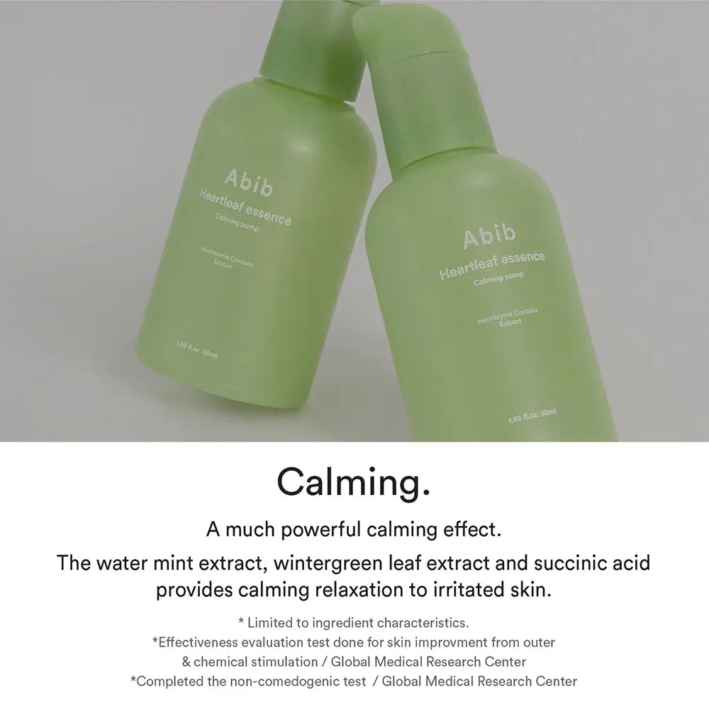 ABIB Heartleaf Esenta Calmanta pentru Fata - Control Sebum si Hidratare Intensiva