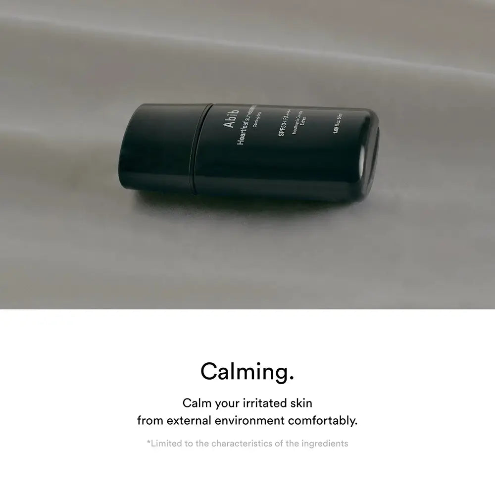 ABIB Heartleaf Sonnencreme LSF50+ PA++++ - UV-Schutz, Beruhigung und intensive Feuchtigkeit, 50 ml