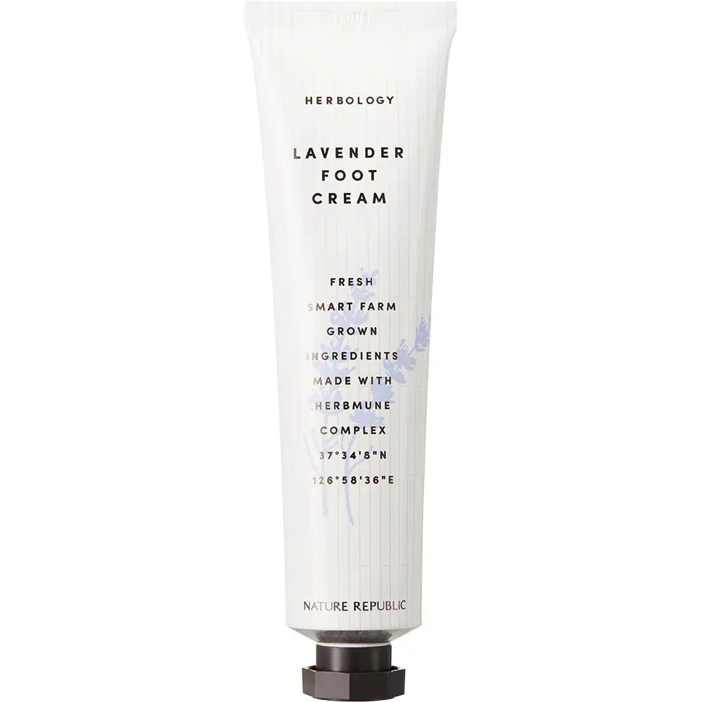 NATURE REPUBLIC Kräuter-Fußcreme Lavendel - Intensive Feuchtigkeit & Regeneration, 70 ml