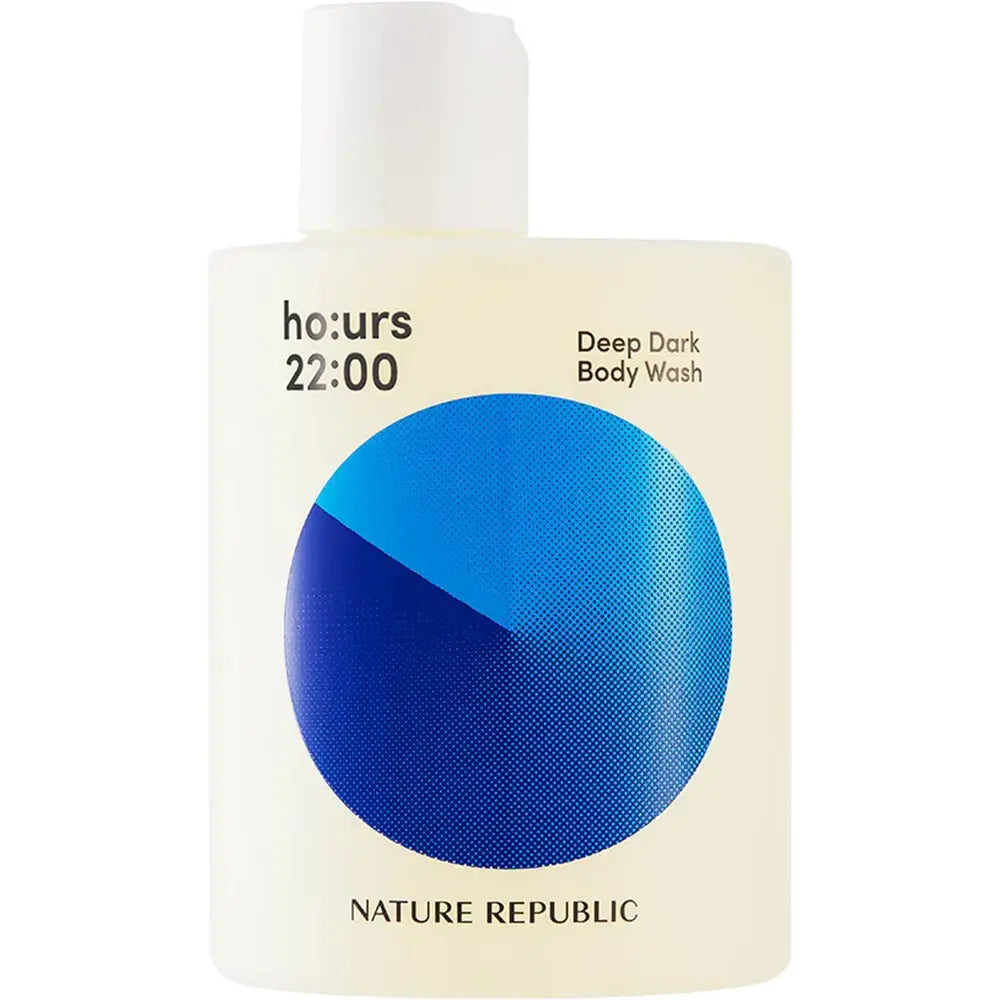 NATURE REPUBLIC ho:urs Deep Dark Duschgel - Tiefenfeuchtigkeit und Reinigung, 300 ml