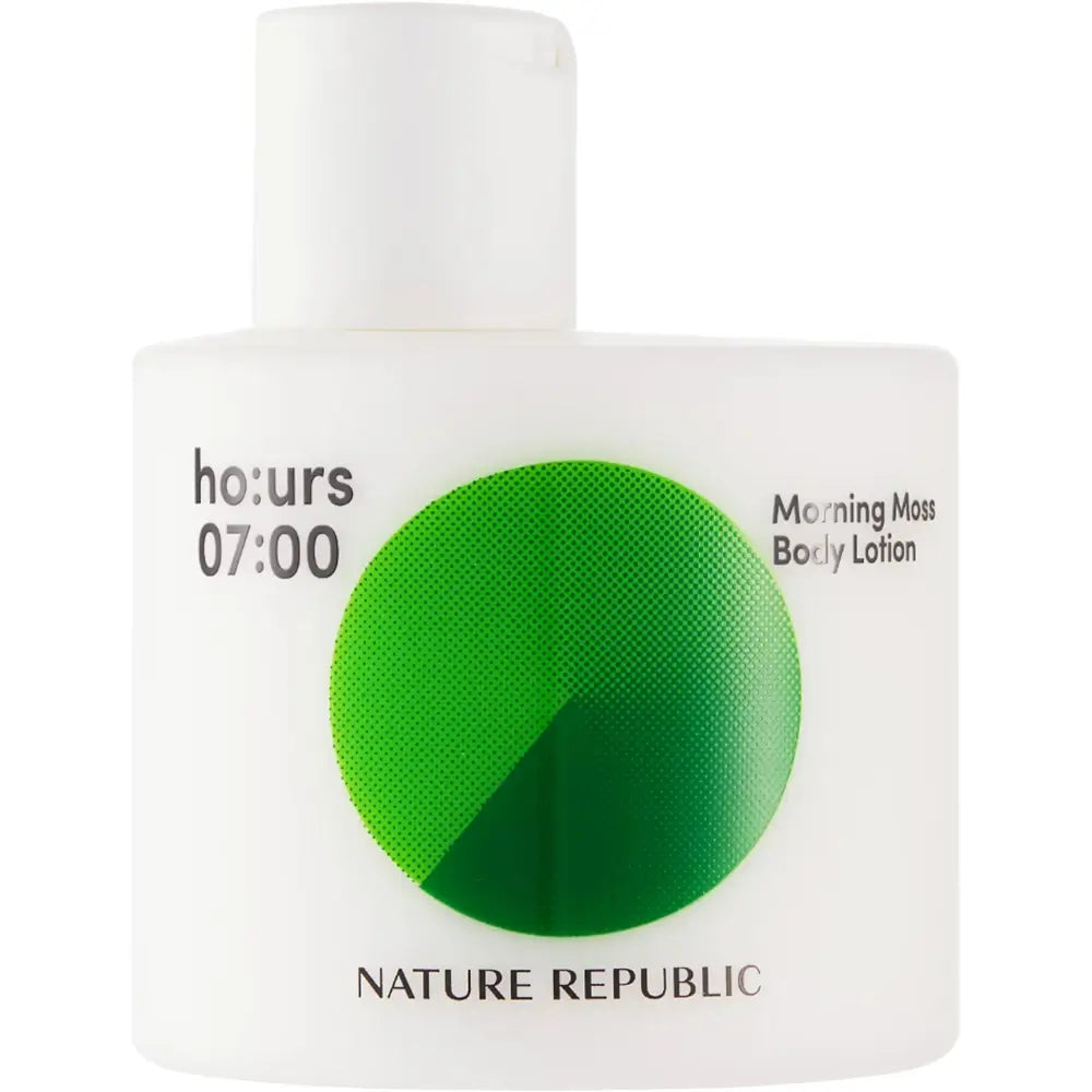 NATURE REPUBLIC ho:urs Körpermilch Morning Moss - Intensive Feuchtigkeit und luxuriöser Duft, 200 ml