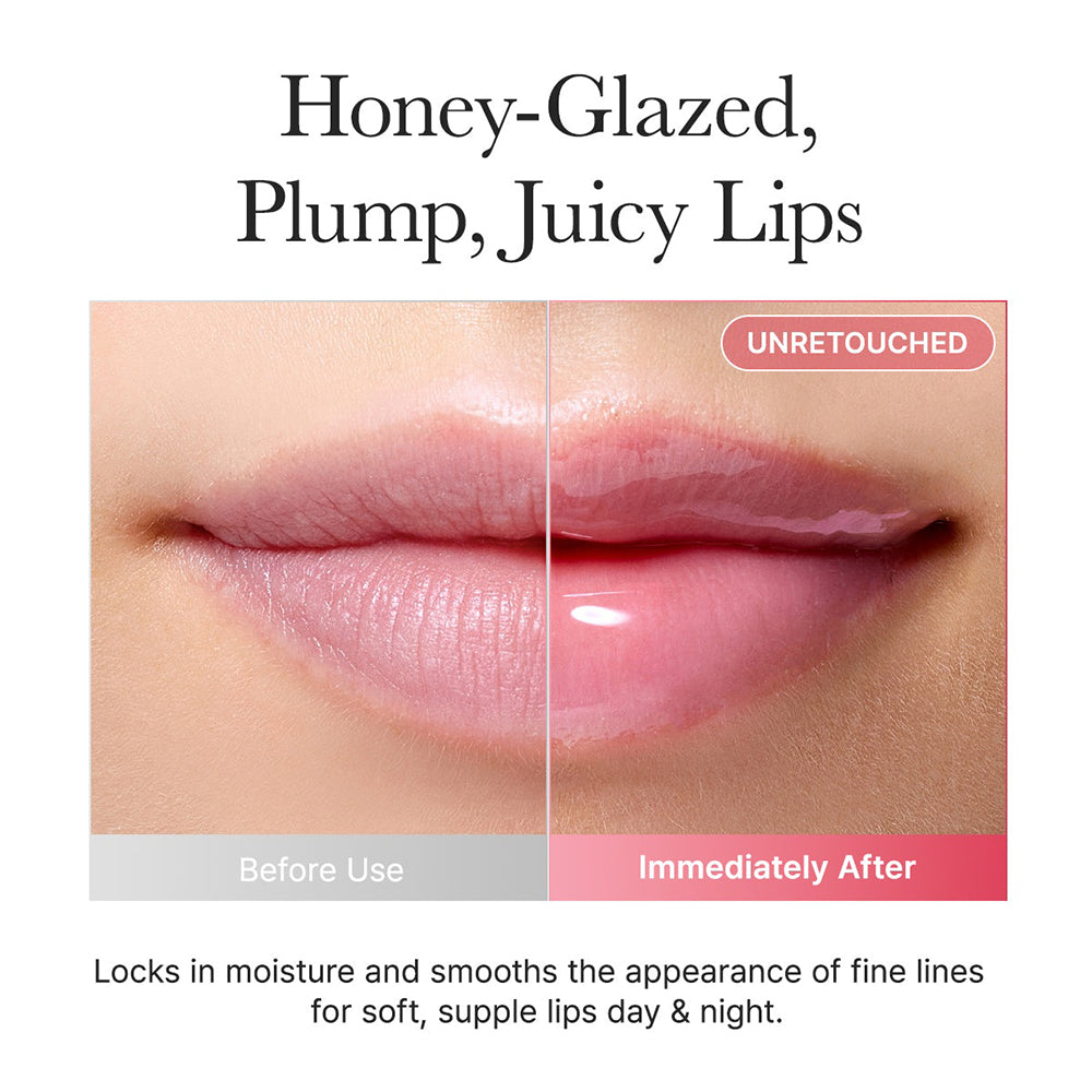 Honig-glasierte Kollagen-Lippenmaske Lippenbalsam