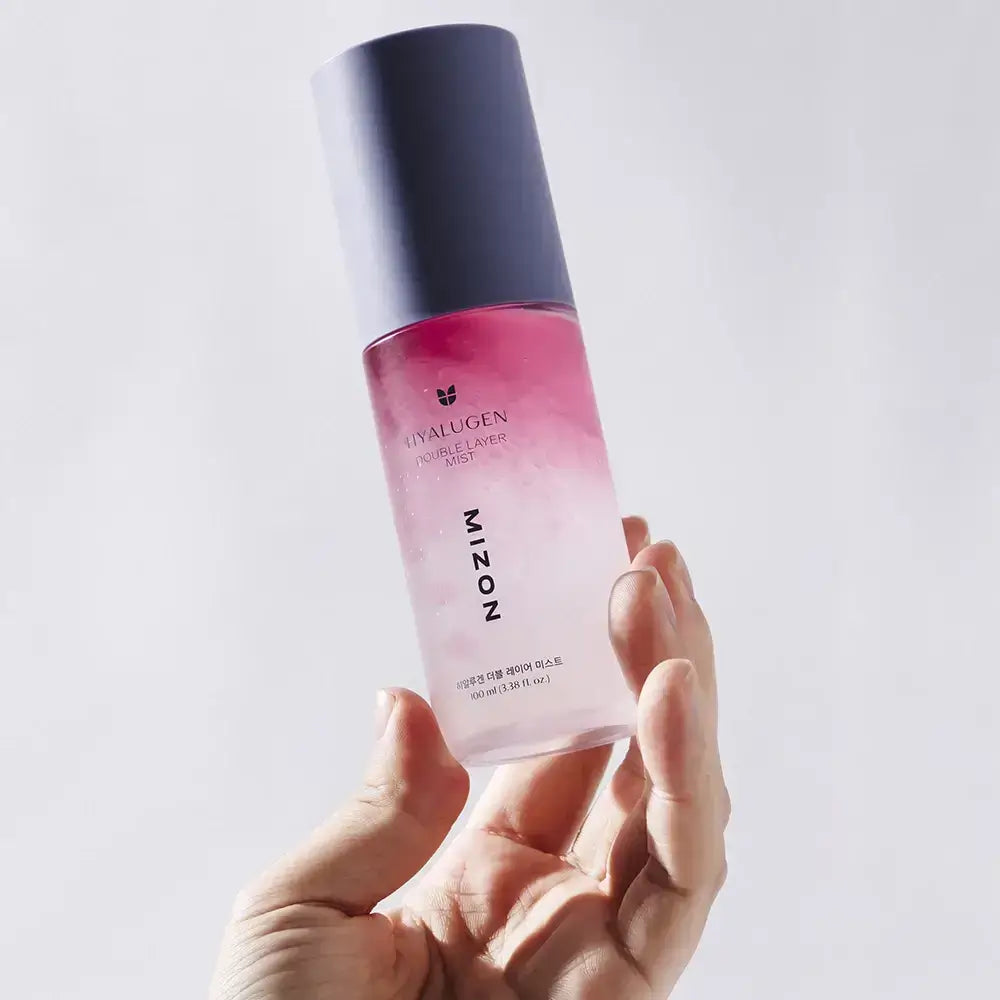 MIZON Hyalugen Double Layer - Nebel mit Hyaluronsäure und Kollagen zur Hydratation und Pflege der Haut - 100 ml
