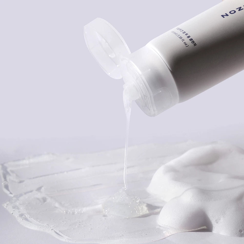 MIZON Hyalugen Gel to Foam Cleanser - Reinigungsschaum mit Hyaluronsäure und Glycerin, reinigt Unreinheiten und Talg, spendet Feuchtigkeit - 100 ml