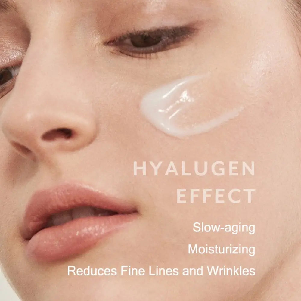 MIZON Hyalugen Le Lift Cream - Gesichtscreme mit Hyaluronsäure und 4. Generation Kollagen für Feuchtigkeit und Hautkomfort - 50 ml