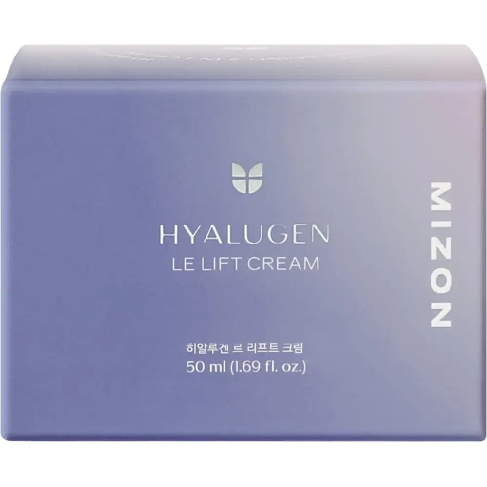 MIZON Hyalugen Le Lift Cream - Gesichtscreme mit Hyaluronsäure und 4. Generation Kollagen für Feuchtigkeit und Hautkomfort - 50 ml