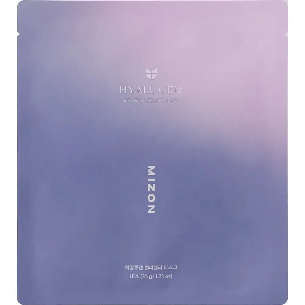 MIZON Hyalugen Pearly Jelly - Gesichtsmaske mit Hyaluronsäure und 4. Generation Kollagen zur Hydratisierung und Straffung - 35 g
