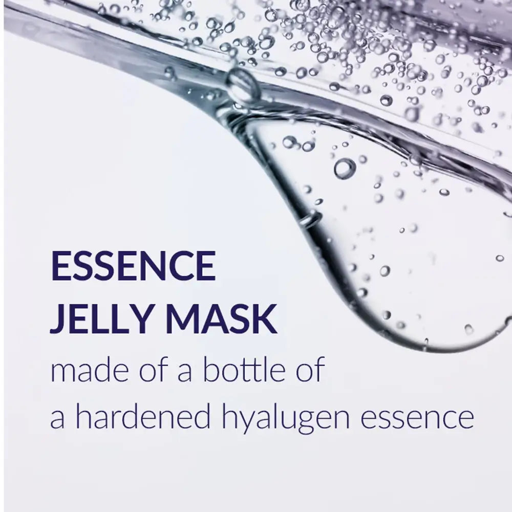 MIZON Hyalugen Pearly Jelly - Gesichtsmaske mit Hyaluronsäure und 4. Generation Kollagen zur Hydratisierung und Straffung - 35 g