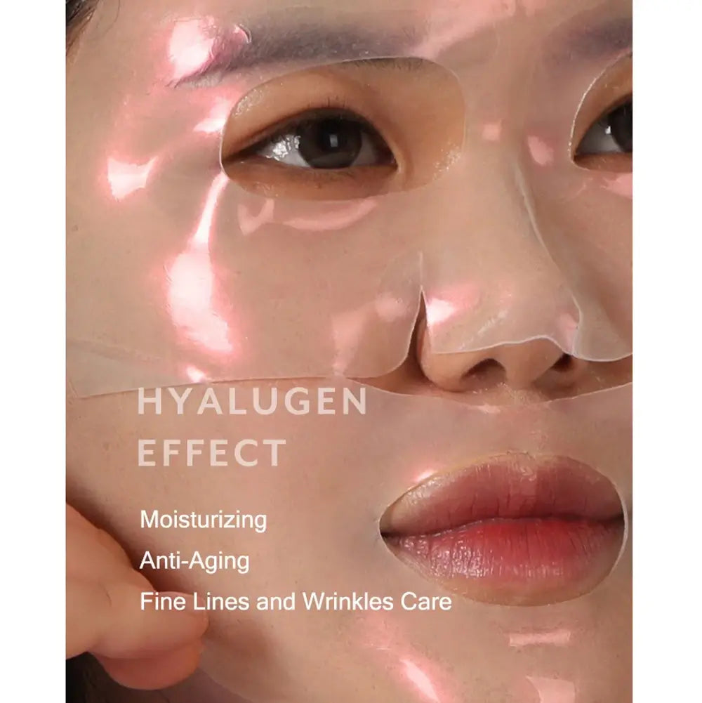 MIZON Hyalugen Pearly Jelly - Gesichtsmaske mit Hyaluronsäure und 4. Generation Kollagen zur Hydratisierung und Straffung - 35 g