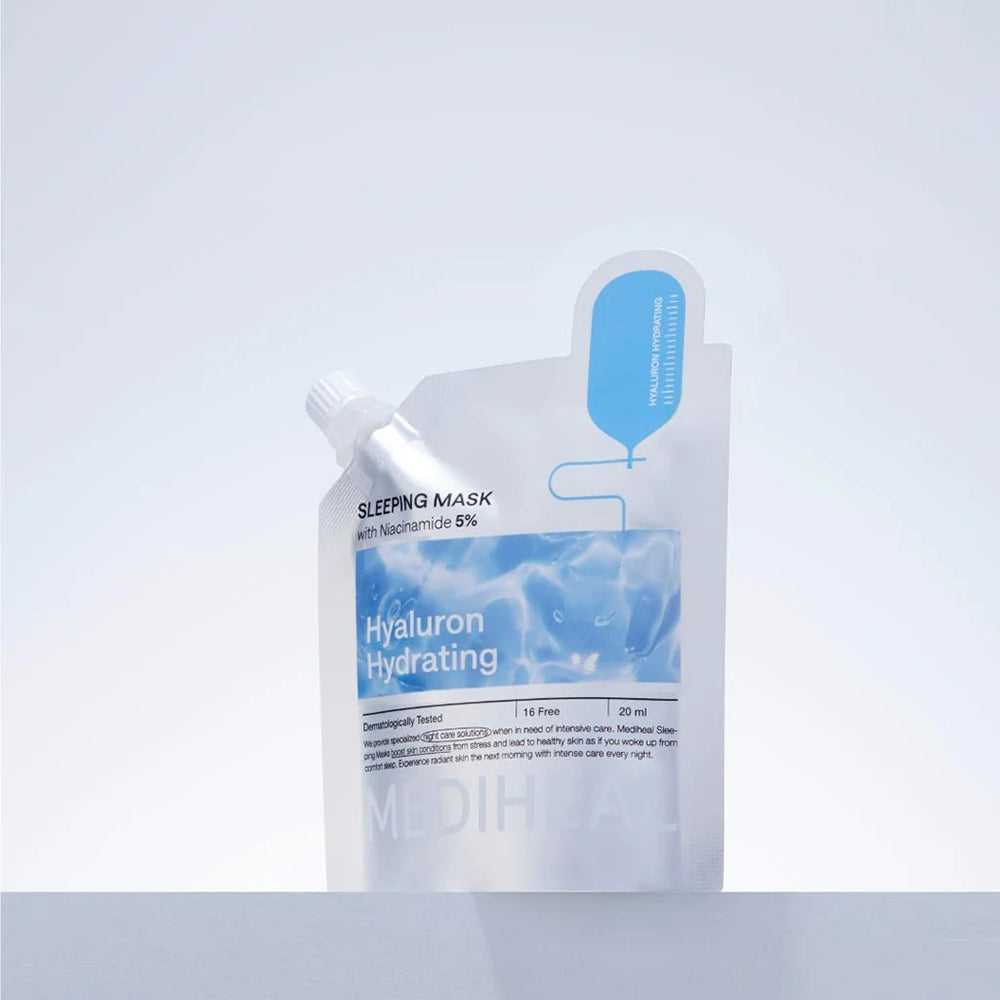 MEDIHEAL Hyaluron Hydrating Sleeping Mask - masca de fata - 20 ml