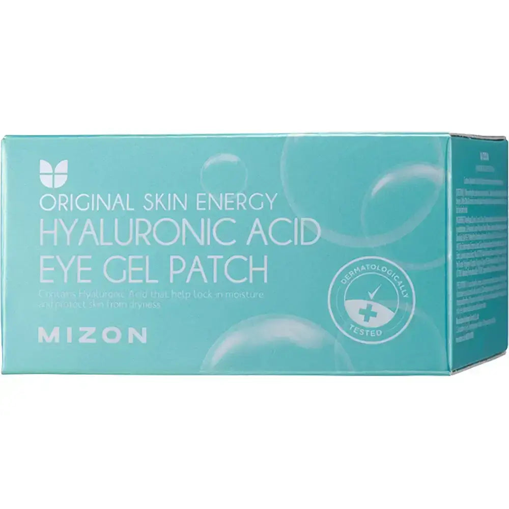 MIZON Hyaluronsäure Augen Gel Patch - Augenpads mit Hyaluronsäure und Meeresextrakten, die zur Feuchtigkeitspflege der empfindlichen Augenpartie beitragen und den Hautkomfort erhalten - 60 Stück