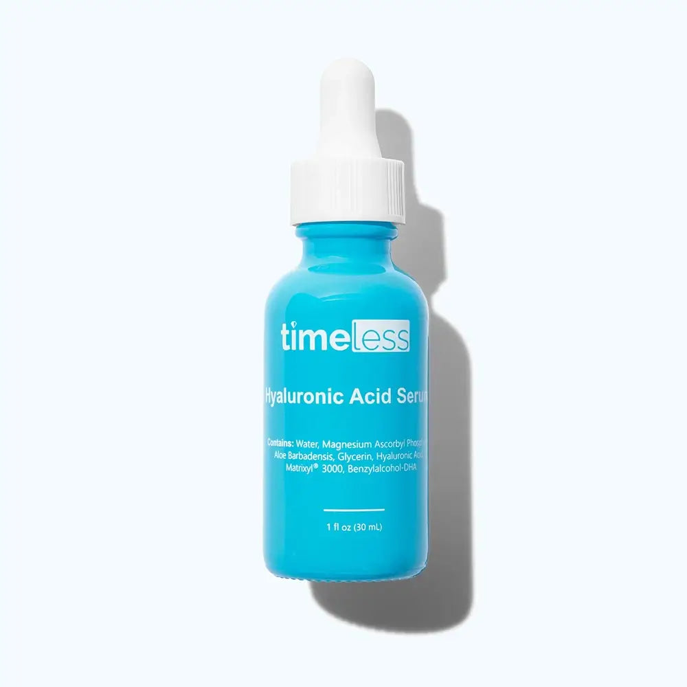 Timeless Skin Care Pure Line Hyaluronsäure & Vitamin C Serum - Intensive Feuchtigkeit und Ausstrahlung, 30 ml