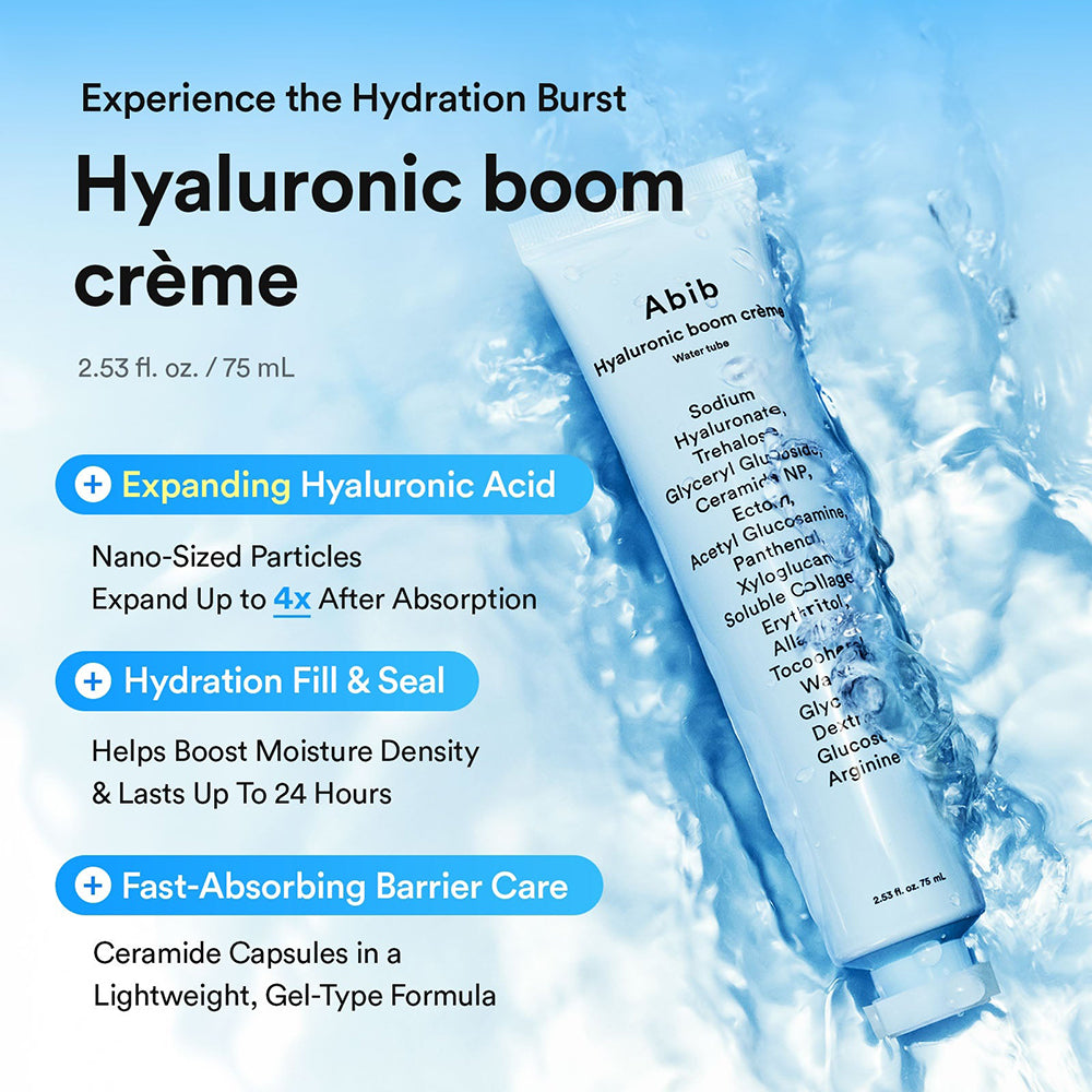 Hyaluronic Boom Creme Wasser-Tube Gesichtscreme 75 ml