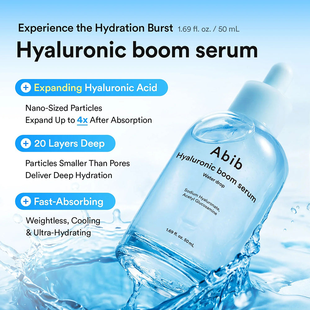 Hyaluronic Boom Serum Wassertropfen Gesichtsserum 50 ml
