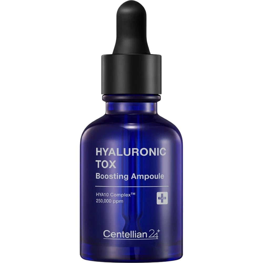 CENTELLIAN24 Hyaluron-Tox Boosting Ampulle - Gesichtsserum mit Hyaluronsäure und Panthenol zur Hautfeuchtigkeit und Komfort - 30 ml