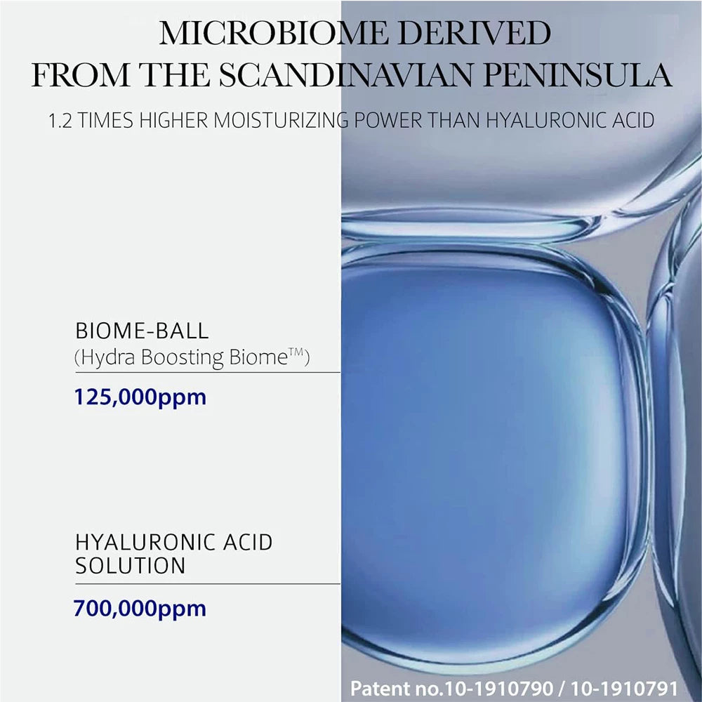 MADECA DERMA Hydra Boosting Microbiome Ampoule - Gesichtsserum mit Hyaluronsäure und Panthenol zur Hydratation und zum Gleichgewicht der Haut - 7 ml x 5 Stück