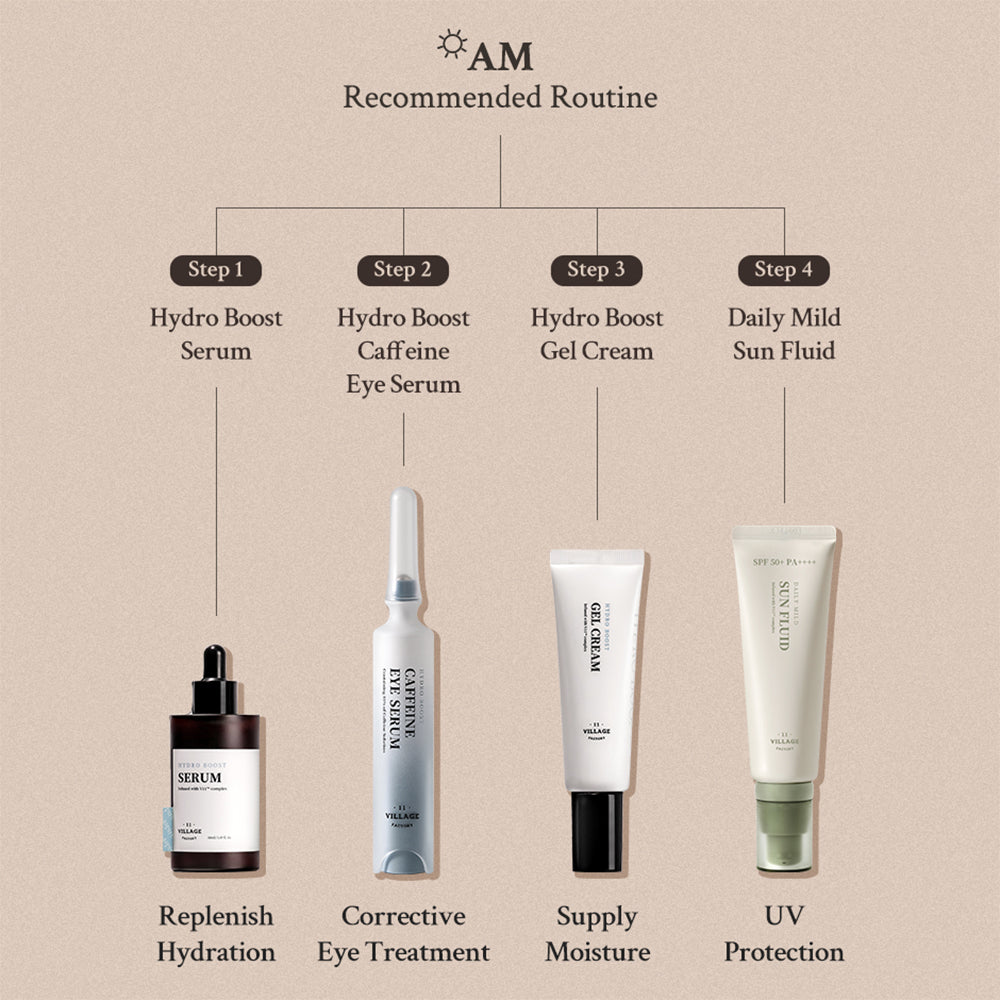 Village 11 FACTORY Hydro Boost Koffein-Augenserum 10 ml