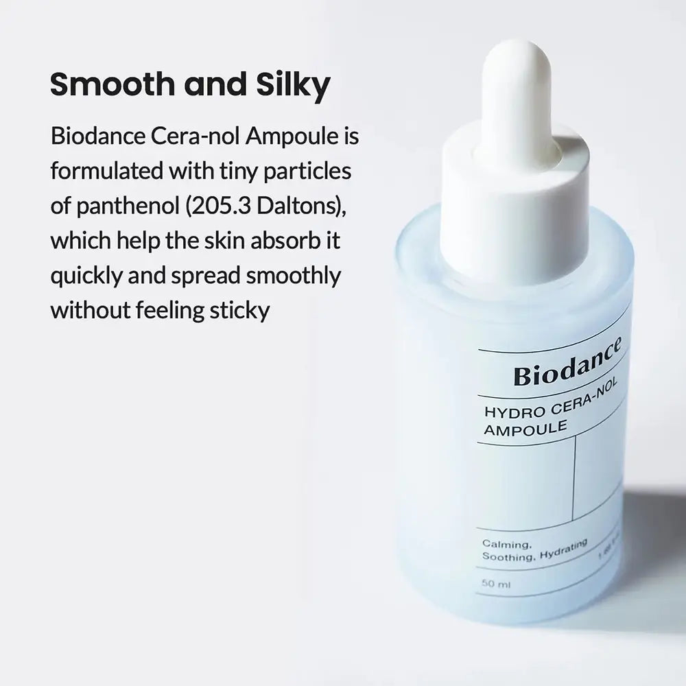 BIODANCE Hydro Cera-nol Serum - Intensive Hydration and Soothing with Panthenol and Ceramides, 50ml