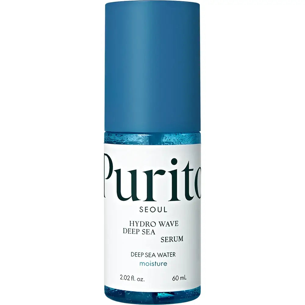 PURITO Hydro Wave Deep Sea Serum - Serum mit Meerwasser aus Gangwondo und Tremella Fuciformis Schneepilz-Extrakt für intensive Hautfeuchtigkeit und die Aufrechterhaltung des Mineralhaushalts - 60 ml