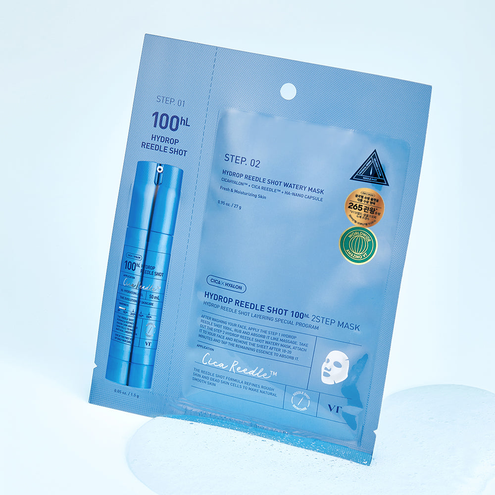 VT COSMETICS Hydrop Reedle Shot 100hL 2-Stufen-Tuchmaske