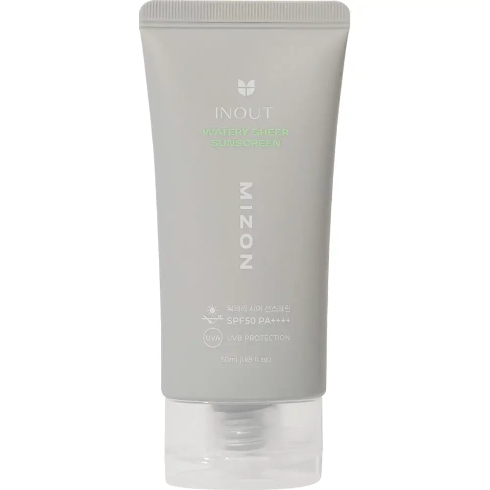 Mizon Inout Gesichtscreme SPF 50 - UV-Schutz und intensive Feuchtigkeitsversorgung mit Niacinamid, 50 ml