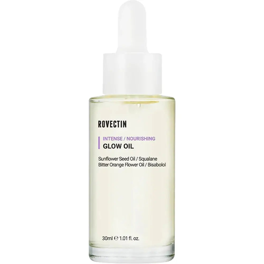 ROVECTIN Intense Glow - Gesichtöl mit Neroliöl und Squalan zur Wiederherstellung der natürlichen Lipidbarriere und Hautfeuchtigkeit - 30 ml