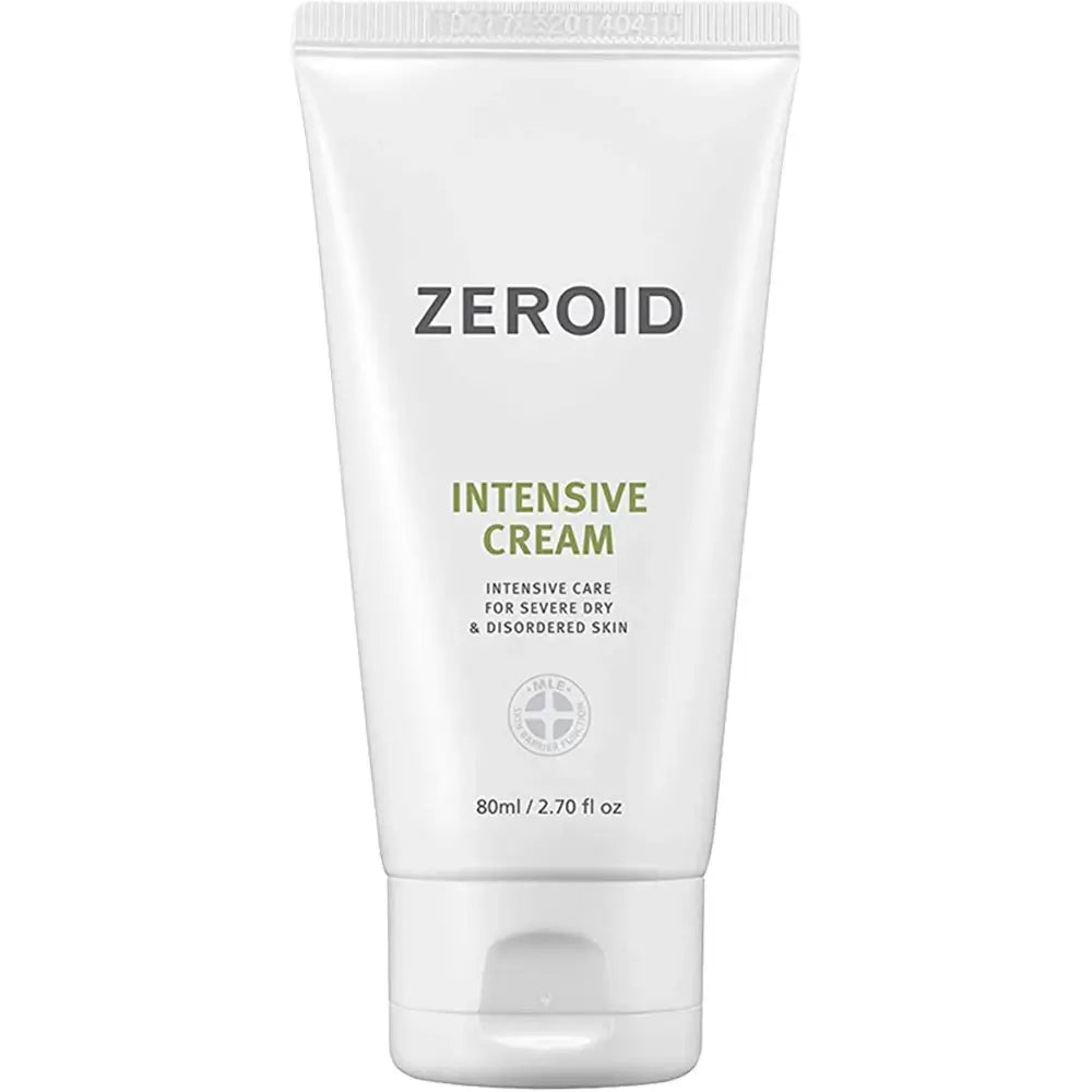 ZEROID Intensive Cream - Gesichtscreme mit Dimensamid und Squalan zur Hydratation, Beruhigung und Stärkung der Hautbarriere - 80 ml