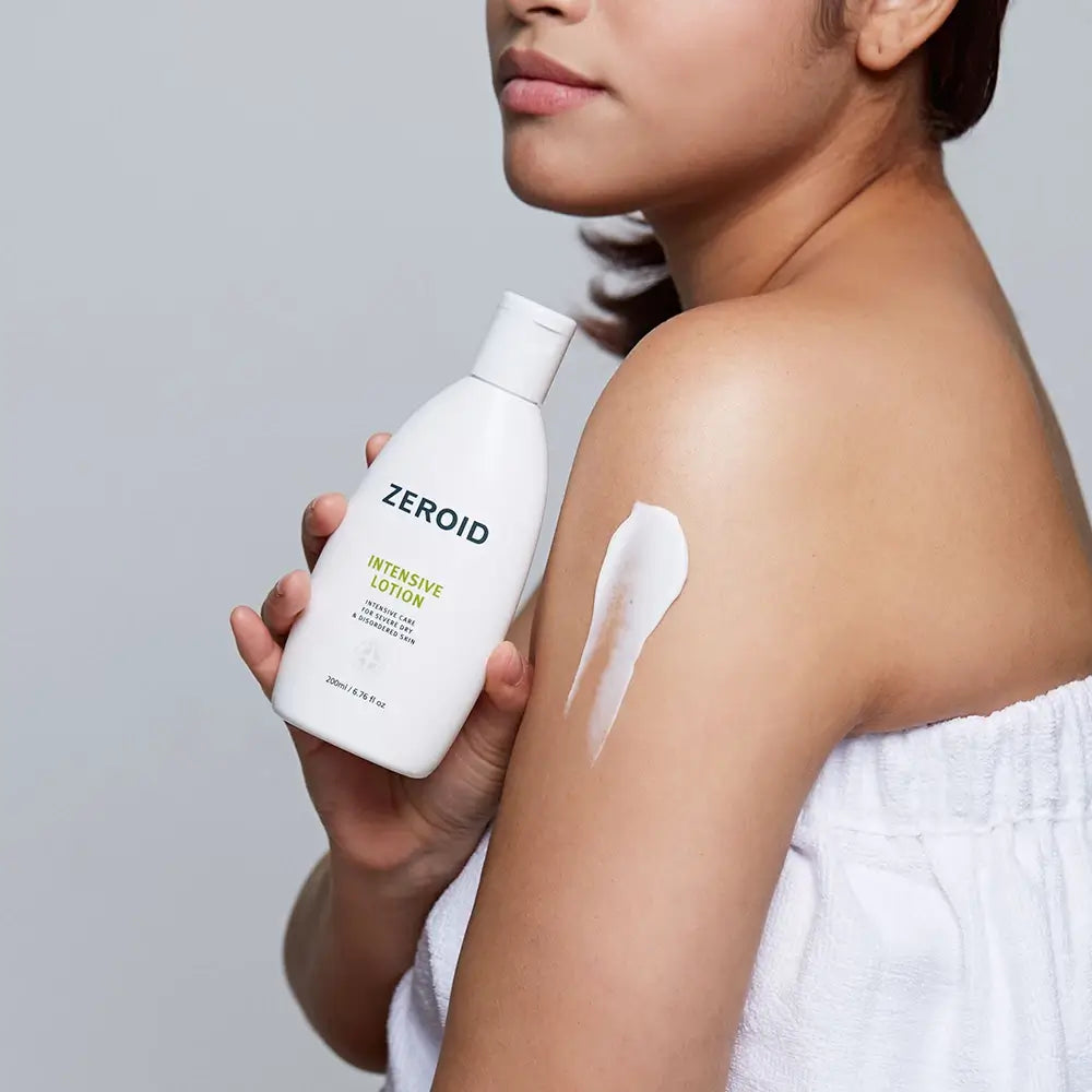ZEROID Intensive Lotion - Körperlotion mit Defensamid und Squalane zur Hydratation und Hautkomfort - 200 ml