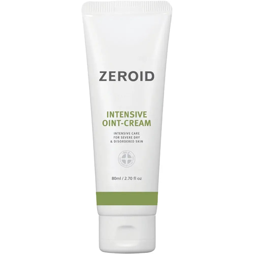 ZEROID Intensive Oint-Cream Intensivpflege für Gesicht und Körper Ultraleichte Feuchtigkeitscreme - Intensive Reparatur & Feuchtigkeit, 80 ml