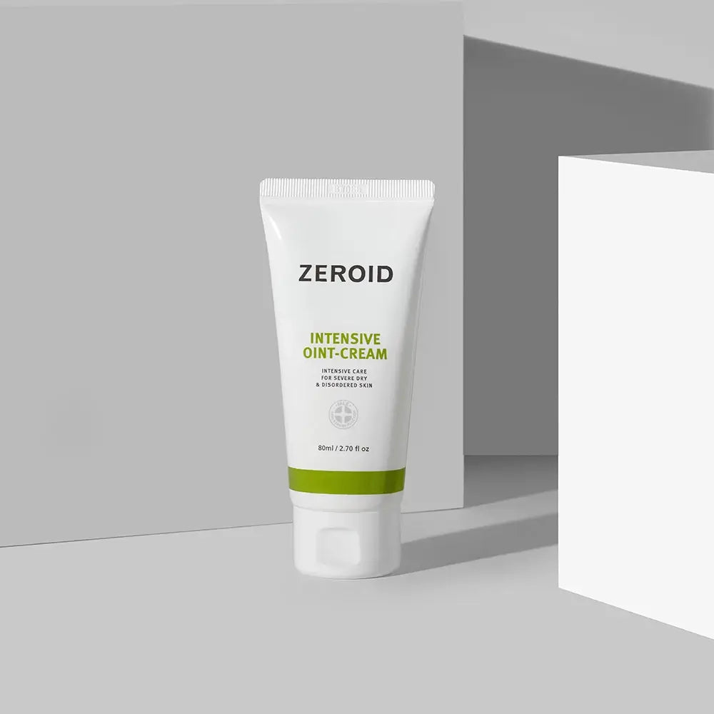 ZEROID Intensive Oint-Cream Intensivpflege für Gesicht und Körper Ultraleichte Feuchtigkeitscreme - Intensive Reparatur & Feuchtigkeit, 80 ml