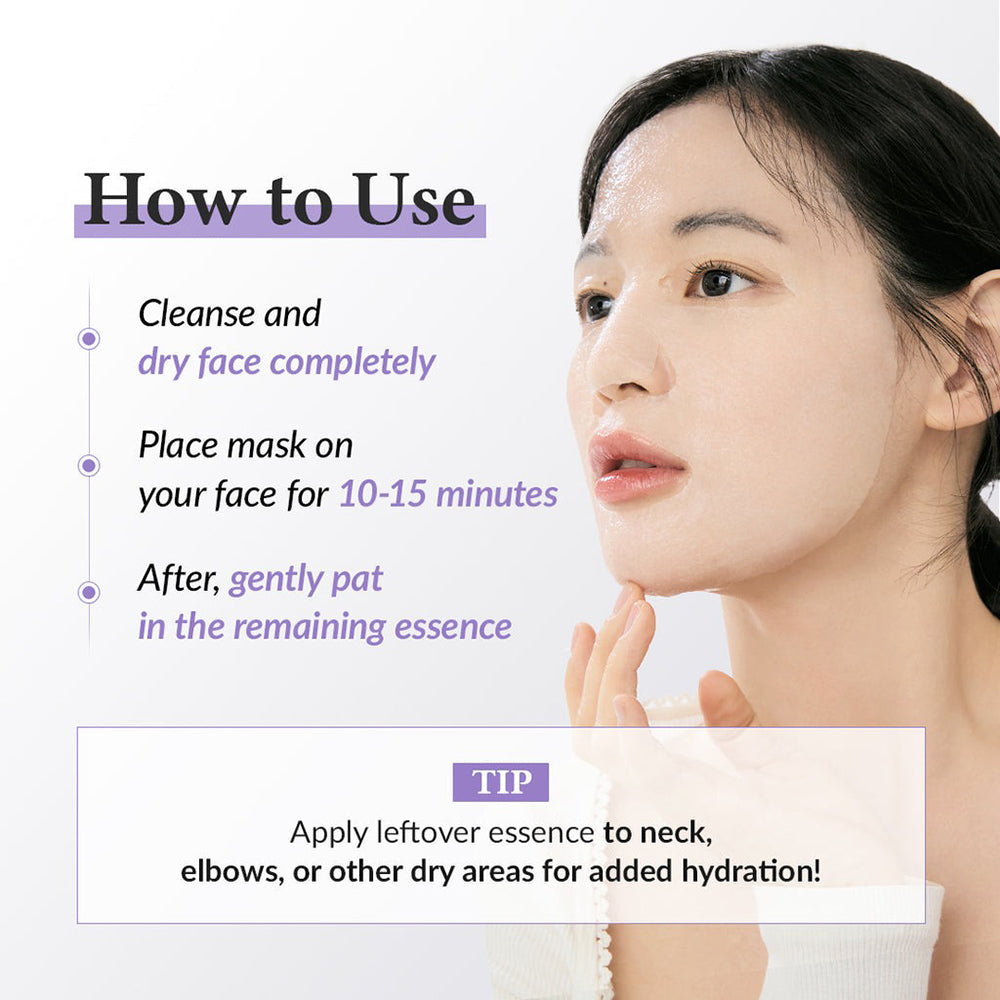 Dr. Althea Jelly Seal Dewy Mask - Tuchmaske mit Hyaluronsäure und Panthenol für Feuchtigkeit und Hautbalance - 28g