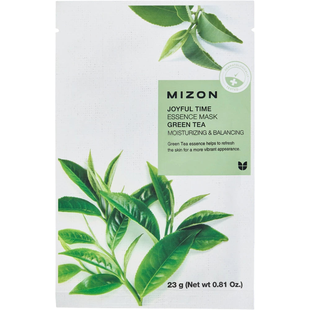 MIZON Joyful Time Essence Mask Grüner Tee