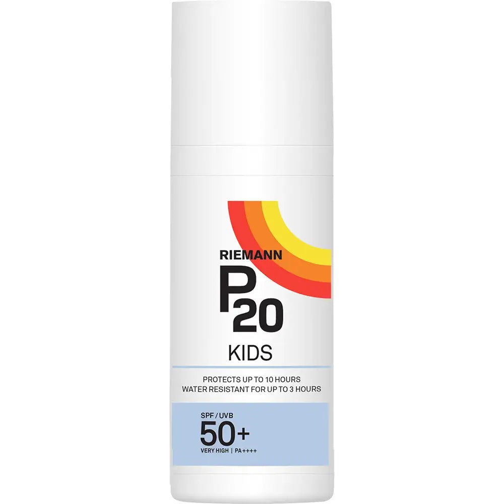 RIEMANN P20 Kids Sonnenschutz SPF 50+ Minis - Körpercreme mit UVA- und UVB-Filtern zum Schutz der empfindlichen Kinderhaut vor der Sonne – 20 ml