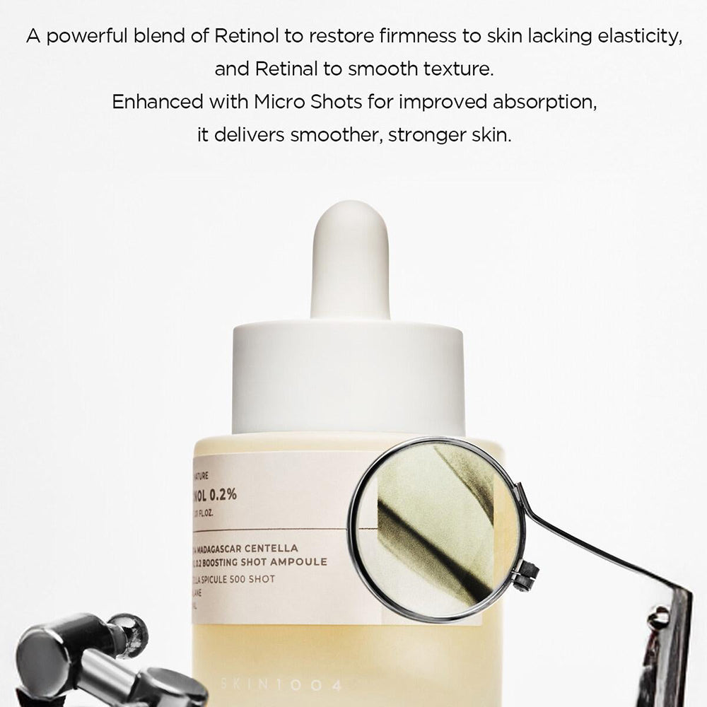 SKIN1004 Lab in Nature Madagascar Centella Retinol 0.2 Boosting Shot Ampoule