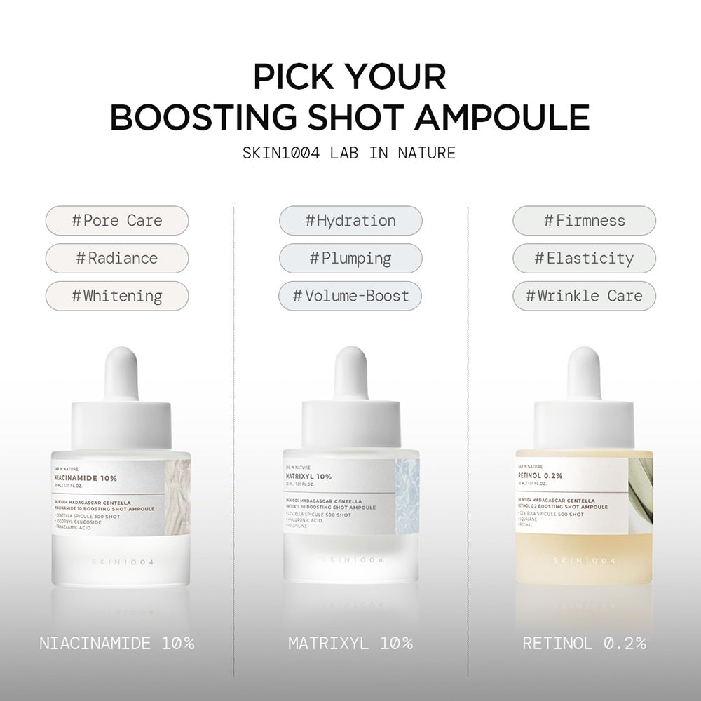 SKIN1004 Lab in Nature Madagascar Centella Retinol 0.2 Boosting Shot Ampoule