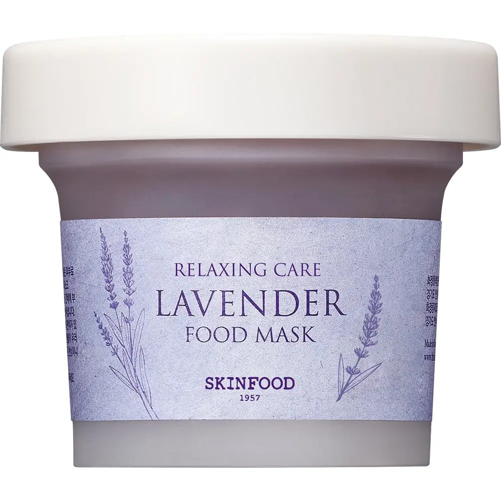 SKINFOOD Lavendel Gesichtsmaske - Intensive Feuchtigkeit und Beruhigung, 120 g