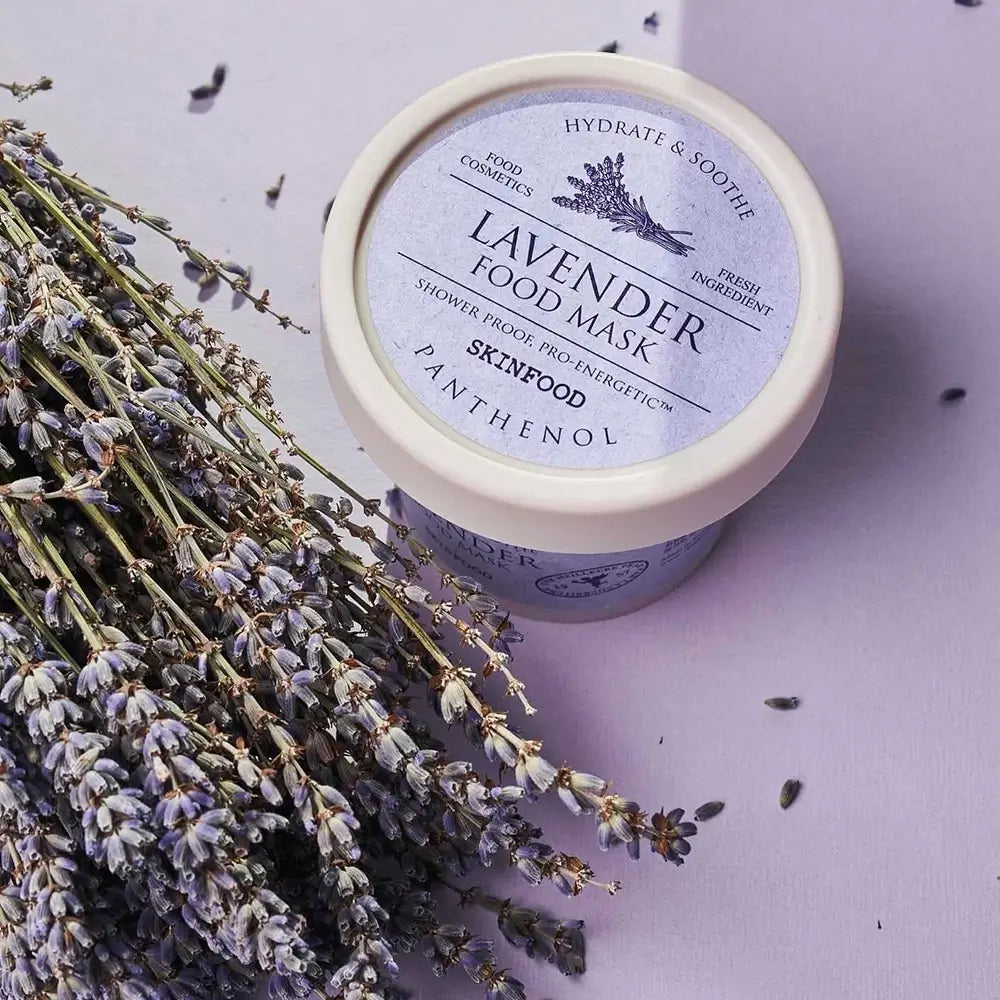 SKINFOOD Lavendel Gesichtsmaske - Intensive Feuchtigkeit und Beruhigung, 120 g