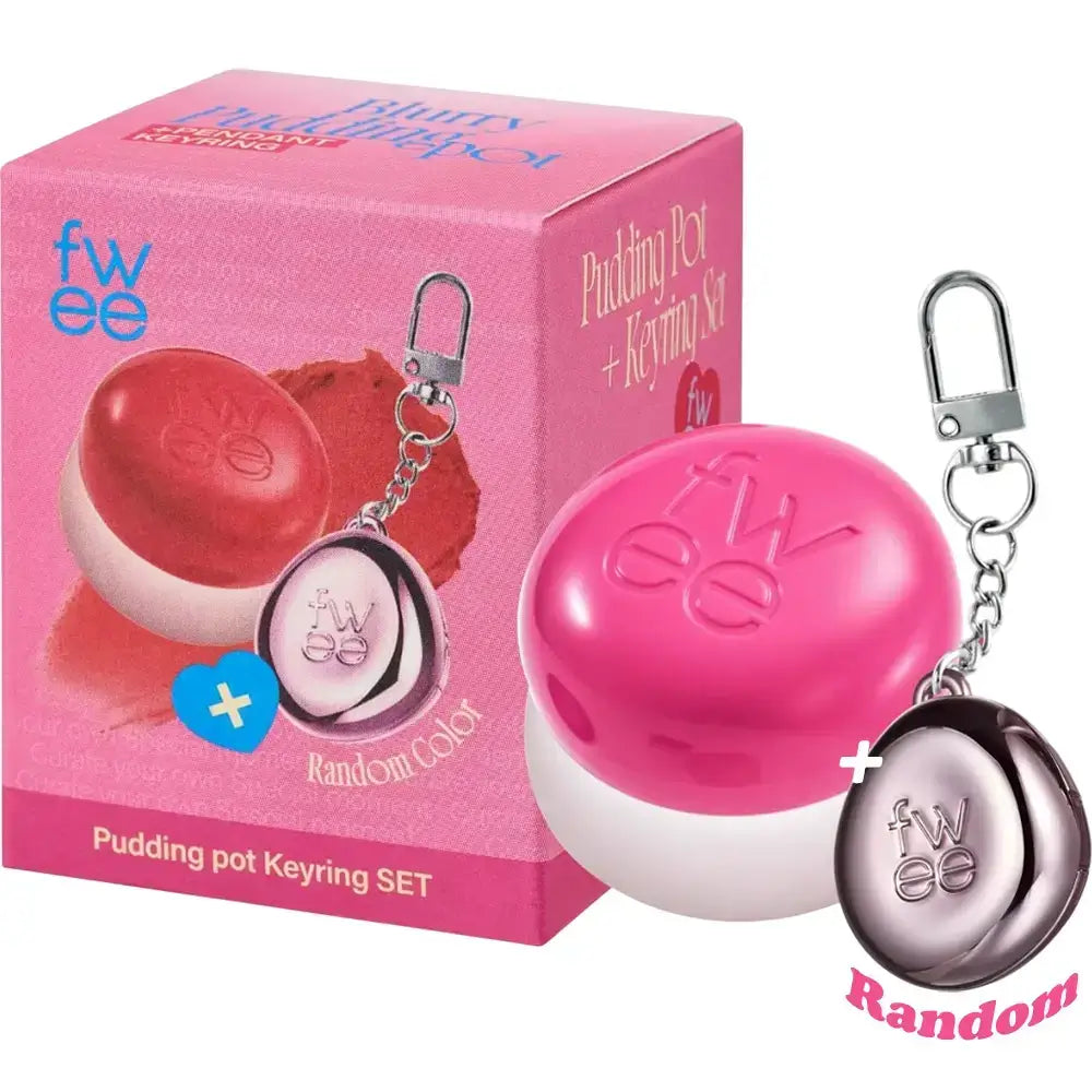 FWEE Lippen- und Wangen-Blurry-Pudding-Topf + Schlüsselanhänger - PK04 Crush
