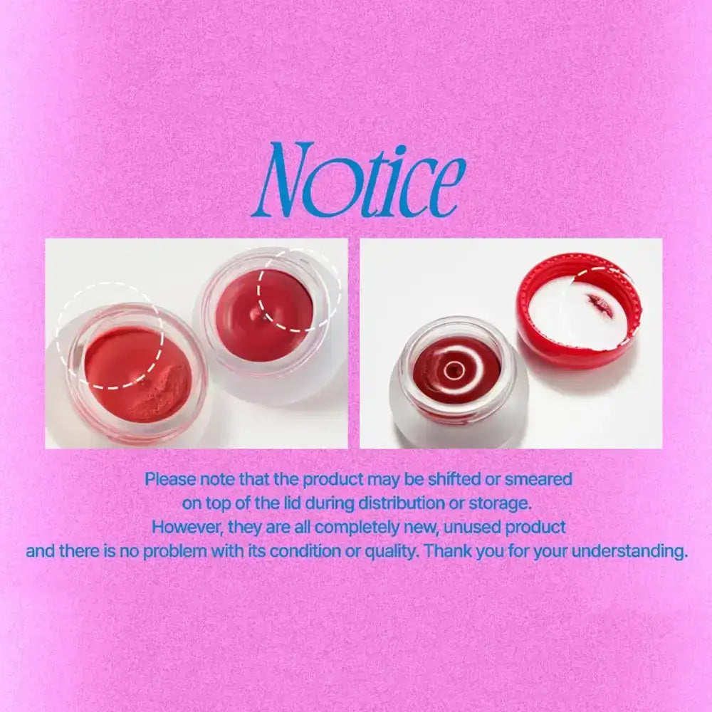 FWEE Lip and Cheek Blurry Pudding Pot - nuantator pentru buze si fata - 5 gr - RD04 Fav