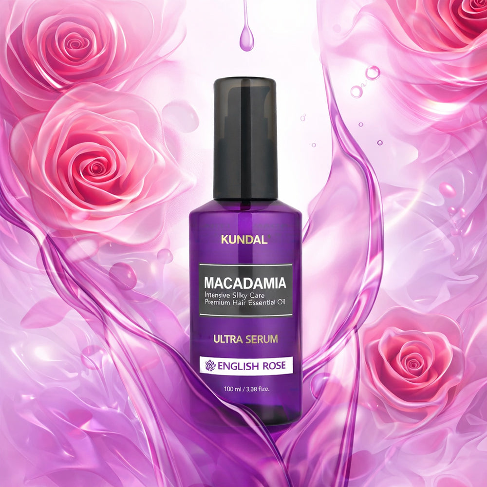 KUNDAL Macadamia Haarpflege-Serum - Formuliert mit Macadamia-Samenöl und Arganöl, trägt zur Haarreparatur und Geschmeidigkeit bei - 100 ml