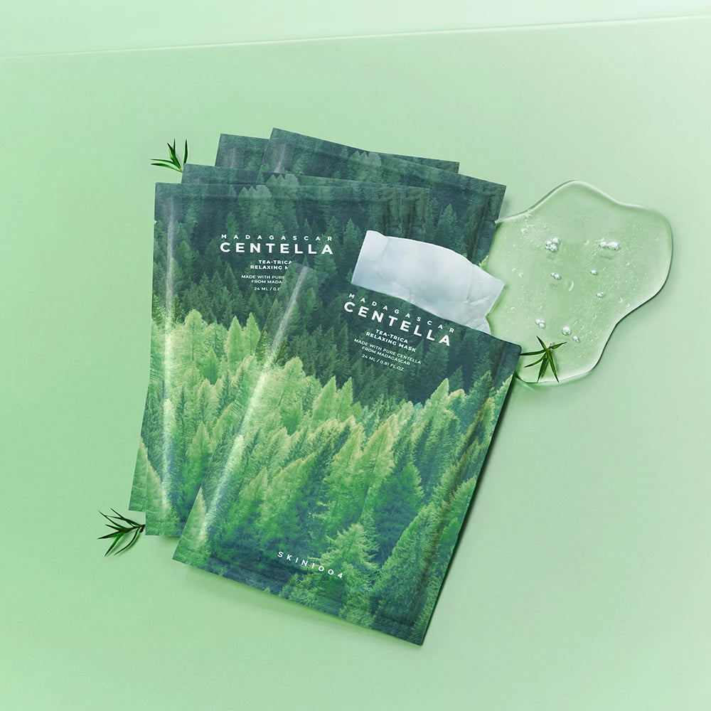 SKIN1004 Madagascar Centella Tea-Trica Entspannende Maske