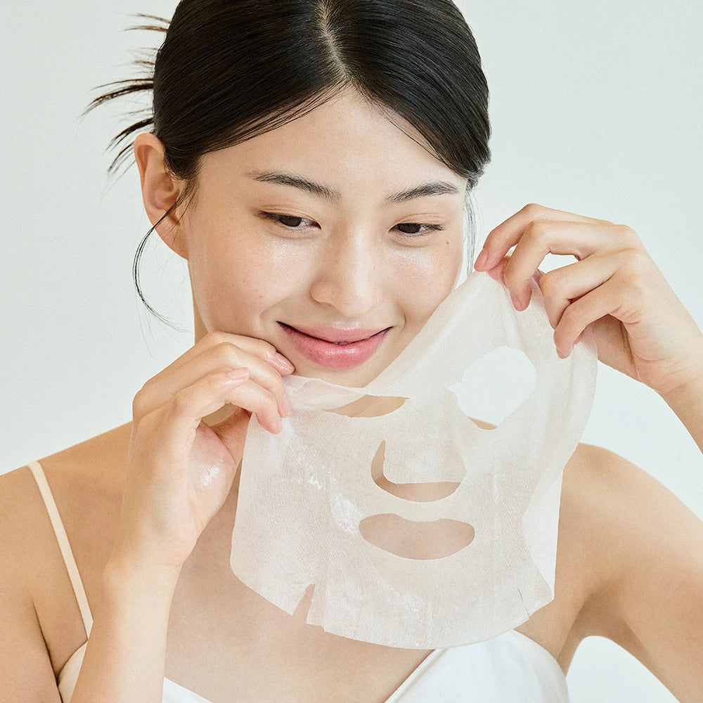 SKIN1004 Madagascar Centella Aufhellende Glanzmaske - Gesichtsmaske mit Centella Asiatica Extrakt und Niacinamid, zur Feuchtigkeitspflege und Tonisierung der Haut - 25ml x 5 Stk