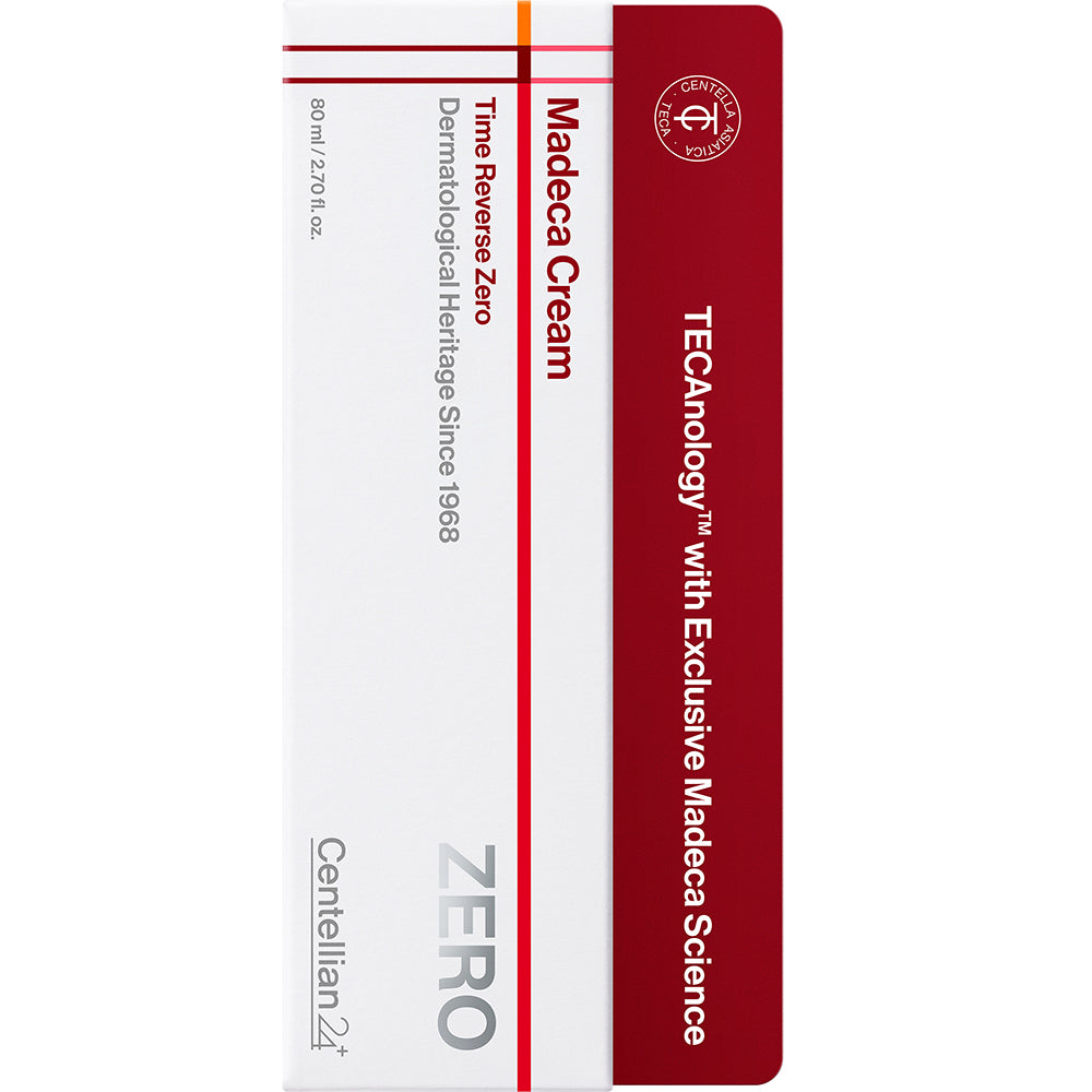 CENTELLIAN24 Madeca Cream Time Reverse Zero - Gesichtscreme mit Hyaluronsäure und Retinol, die zur Hautfeuchtigkeit und zum Hautkomfort beiträgt - 80 ml