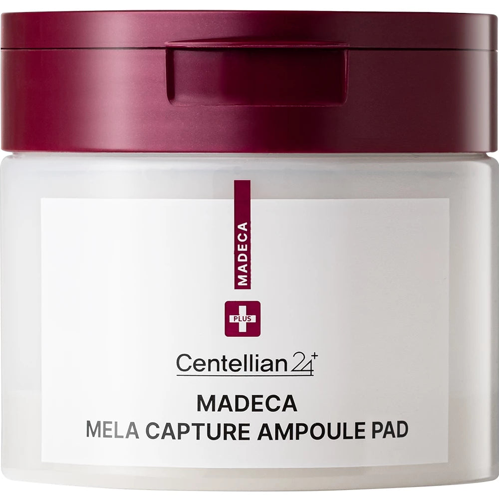 CENTELLIAN24 Madeca Mela Capture Ampoule Pad - Gesichtspads mit TECA Centella Asiatica und GLUTA-C (Glutathion + Vitamin C) zur Aufhellung von Pigmentflecken und zur Verbesserung des Hauttons - 60 Stk.